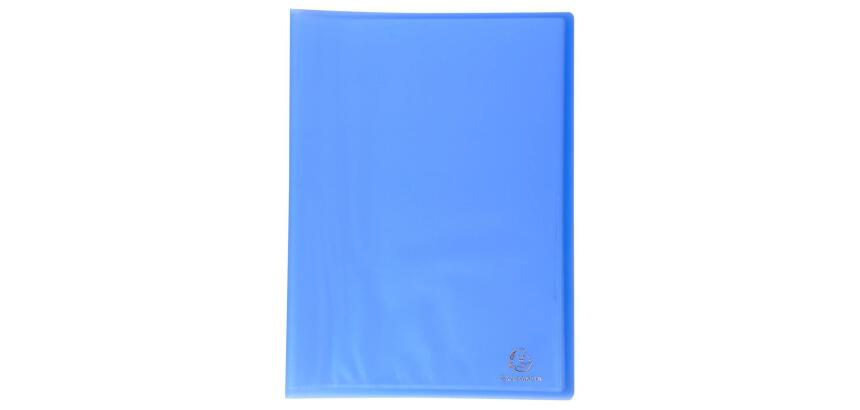 Portalistino Chromaline polipropilene flessibile tras, 30 buste liscio - A4