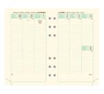 Recharge Exatime 17 Etroit - Semainier Janvier à Décembre 2026