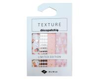 * Assortiment de 4 feuilles foils Décopatch - Collection Ritournelle - Assortiment