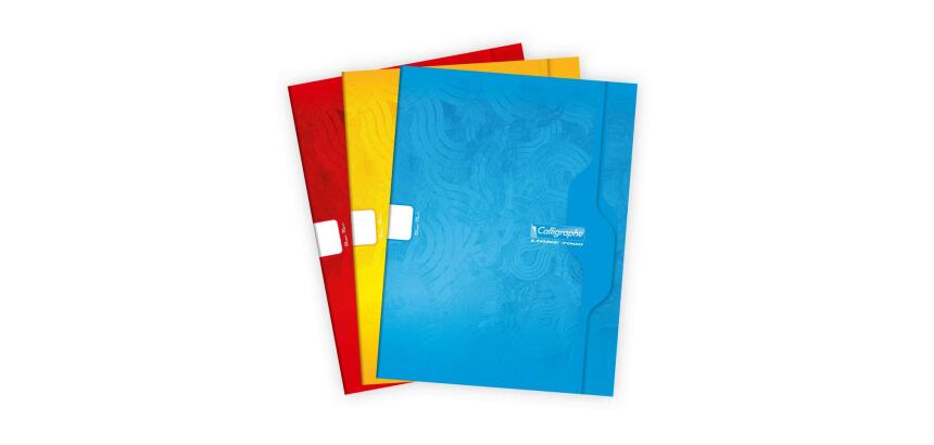 Cahier piqué 7000 24x32 cm 32 pages uni 70 g - Assortis