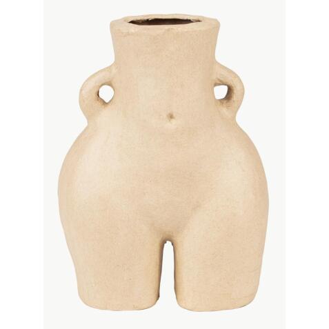 Vase hanches femme 17x12x25cm - Kraft