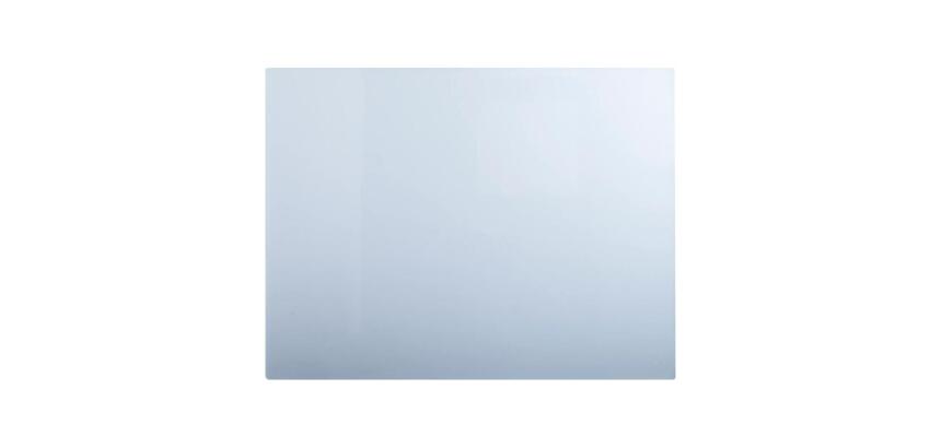 VADE/Almohadilla de escritorio flexible, PVC, 1 superficie lisa + 1 superficie granulada - HOME OFFICE - Incoloro