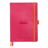 Rhodiarama Goalbook souple A5 240 pages dot papier blanc 90g - Framboise