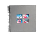 Album photo à spirales 60 pages noires Milano - Gris