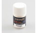 Cernit Sparkling 5 g Rouge interference - Rouge