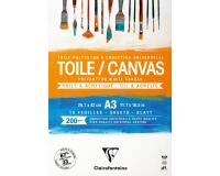 Toile à peindre Cosmos bloc collé 10F A3 200g