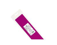 PAPIER CRÉPON, Sachet de 1 feuille pliée 75% au format 2,50x0,50m - Cyclamen