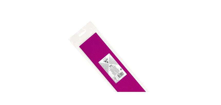 PAPIER CRÉPON, Sachet de 1 feuille pliée 75% au format 2,50x0,50m