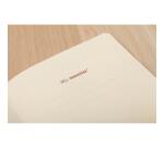 My.Essential Age Bag carnet brochure cousu dos carré à pages numérotées B5 192 pages DOT papier ivoire 90 g - Noir