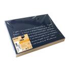 Barquette de 400 sets de table papier gaufré recyclé 80g/m2, Ardoise - Format 30x40cm - Ardoise