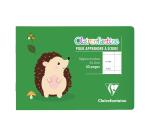 Clairefontaine Clairenfantine Writing Notebook - A6 Landscape - 32 Pages - Double Line 5mm with Margin - Assortment