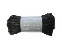 Pelote raphia naturel 50g, Noir - Noir