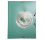 Chemise à élastiques 3 rabats polypropylène recyclé Ellipse - A4 - Couleurs assorties