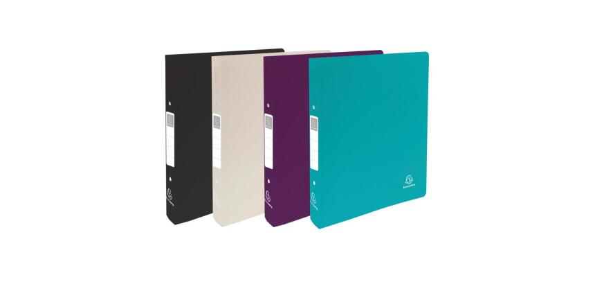 Exacompta Titane Binder, 2 Rings, 30 mm, Recycled PP - Assorted colours