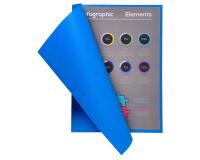 Paquet de 10 chemises FLASH 220 100% recyclé - 24 x 32 cm - Couleurs assorties