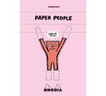 Rhodia N°11 x Jean Jullien geniet blok 7,4x10,5 cm 80 vel kleine ruitjes 5x5 80 g/m2 - Make me taller! - Nieuw