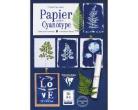 Pochette de 10 feuilles de papier pour Cyanotype au format A4 (21x29 ,7cm) - Blanc