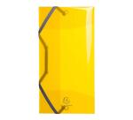 Chemise 3 rabats à élastiques polypropylène 5/10e IDERAMA PP - 23.5x12cm - Couleurs assorties