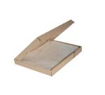 Sachet de 10 pochettes adhésives PVC lisse 14/100e - A4 - Cristal