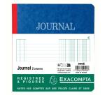 Piqûre 21x19cm journal folioté 80 pages - Couleurs assorties