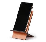 Rhodiarama support pour téléphone mobile simili cuir italien 13x8x8,5 cm - Cuivre