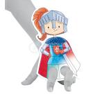 Graffy Puppet, Dragons et Chevaliers - Bleu