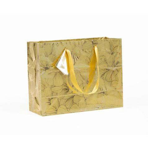 Premium Trésor, sac shop 32x13x24,5cm - Or