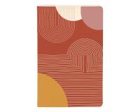 Terracotta, Carnet cousu fil 9x14 cm, 64 pages, ligné, ass.