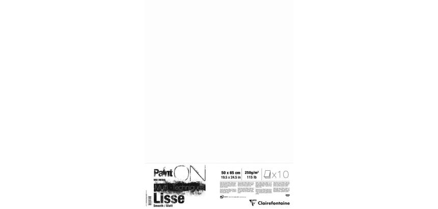 PaintON Lisse paquet 10F 50x65cm 250g - Blanc