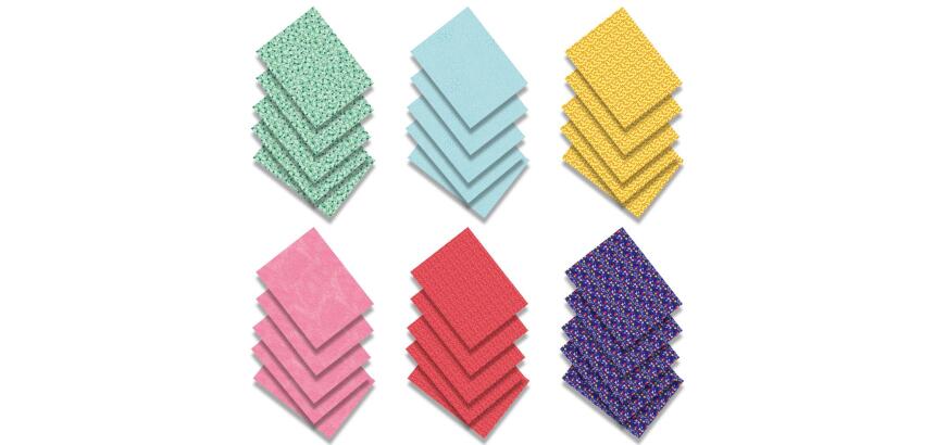 Décopatch PS30C21C - Lot de 30 Feuilles 30x40 cm, Motifs Scolaires assortis - Assortiment
