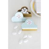 Set de 10 petites boites nuages 6x6x3cm - Kraft