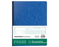 Boekhoudingsregister Dagontvangsten - met identificatieblad - Nederlandstalig - ingebonden - 80 blad