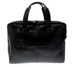 Maletín para portátil 15,6" doble compartimento Exactive® piel Negra