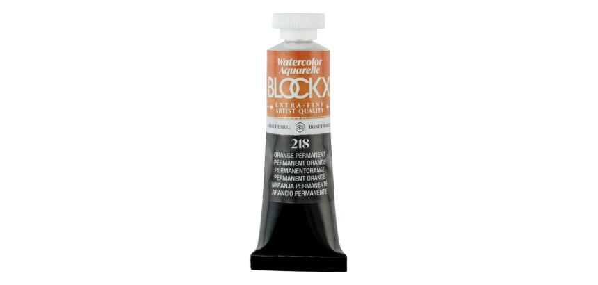 Aquarelle extra-fine tube 15ml - Orange permanent