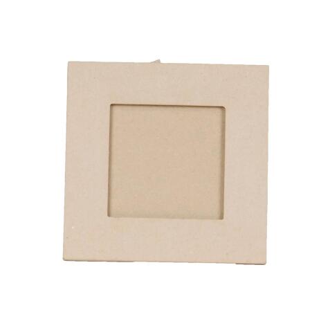 Cadre plat carré 11x11cm - Kraft