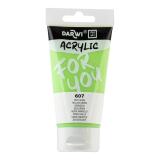 Darwi For You tube de peinture acrylique 75 ml - Vert Jaune