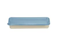 Boîte réutilisable de 3 couverts, bio-sourcée avec couvercle - Beige
