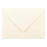 20 enveloppes C6 (114x162mm) paille gommées - ivoire