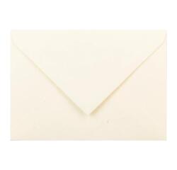 20 enveloppes C6 (114x162mm) paille gommées - ivoire