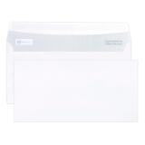 Boite de 500 Enveloppes Blanches DL-110x220mm - Auto-Adhésives - 80g/m2 - Blanc