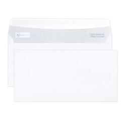 Boite de 500 Enveloppes Blanches DL-110x220mm - Auto-Adhésives - 80g/m2 - Blanc