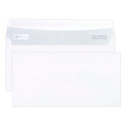 Boite de 500 Enveloppes Blanches DL-110x220mm - Auto-Adhésives - 80g/m2 - Blanc