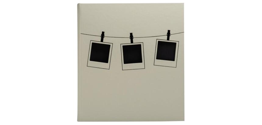 Album photo livre 60 pages noires Instants - Vert pâle