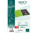 Paquet de 100 sous-chemises ROCK''S 80 - 22x31cm