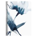 Inkebana, Cahier reliure intégrale A4 21x29,7 cm, 148 pages, ligné et marge, ass. - Multicolore