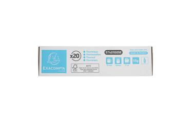 Papel térmico Exacompta 57 x 40 x 12 mm x 17 m 55g 5740100SE 1 copia SBPA
