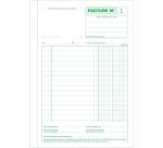 Doorschrijfpapier Facturen 21x14,8cm - 50 bladen triple - in folie per 5