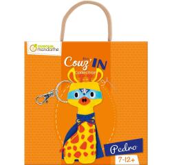 Mini Couz'IN, Pedro la girafe - Jaune