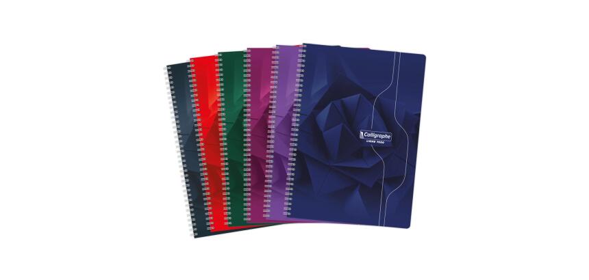 Cahier reliure intégrale 7000 A4 180 pages grands carreaux 70 g - Assortis