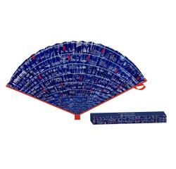 Le Mur des Je t'aime, Eventail 19,5 x 2 cm